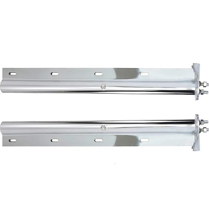 Escualizable 1" 1/8 Entre Tornillos Par Acero Inoxidable 