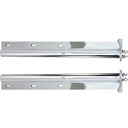 Escualizable 1" 1/8 Entre Tornillos Par Acero Inoxidable 