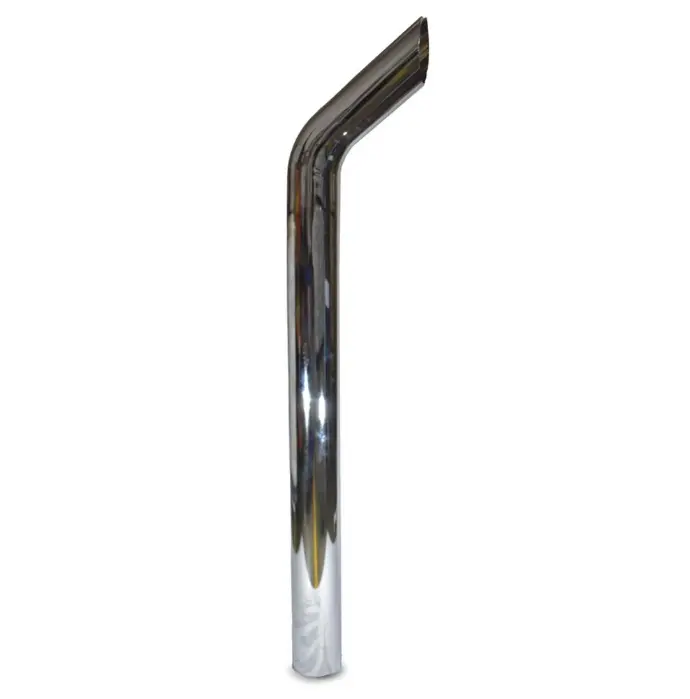 Punta De Mofle Cacho De Toro 5" X 60" Cromada