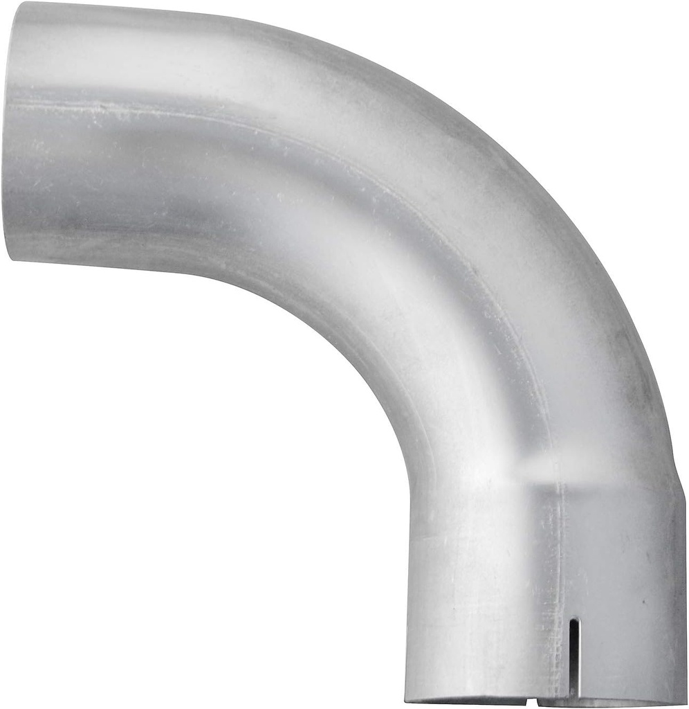 Codo Importado 4" Aluminizado Corto