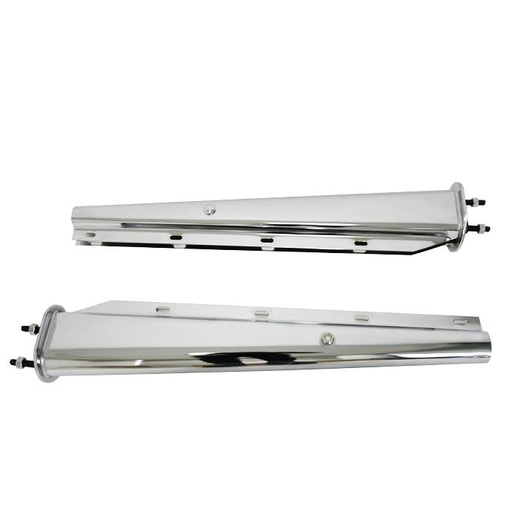 [HM-646S-SL] Brazo Porta Aleton 2.5" Entre Tornillos Par Acero Inoxidable