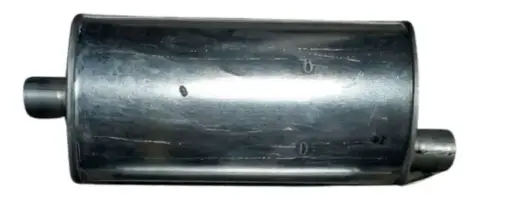 [9401G] Silenciador Ovalado 9 X 4 X 18 In/Out 1-7/8 1000 2000Cc,Lateral Centro Galvanizado