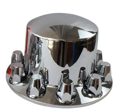 [HM-342S] Tapa Bocin Trasera Punta Redonda ABS con Tapa Tuercas